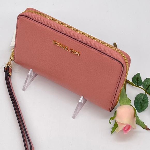 Michael Kors Phone Case Wallet Sunset Rose - Picture 4 of 9